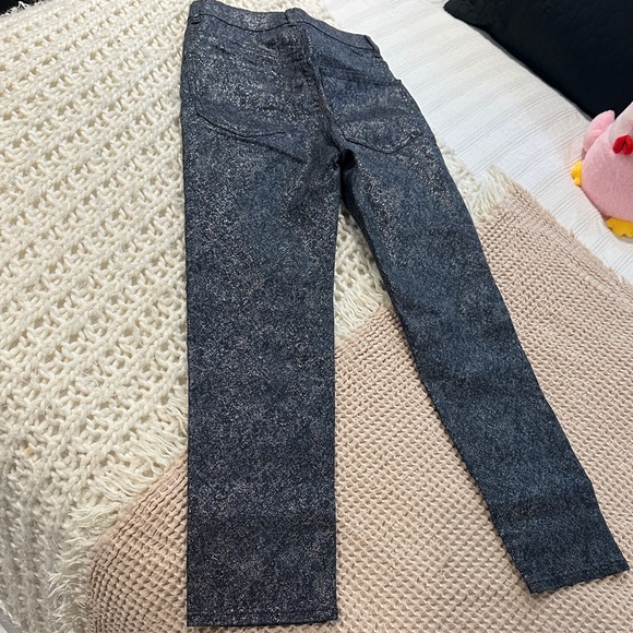 Express Dark Blue Straight Leg Jeans - Picture 5 of 5